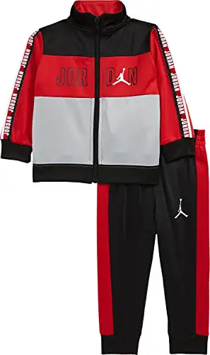 Nike Michael Jordan Boys Full Zip Tricot Jacket & Pants Tracksuit 2 Piece Set